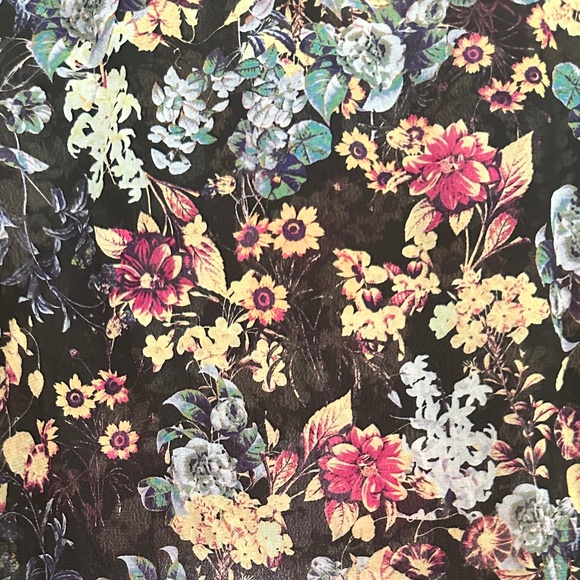 Anthropologie Rdalamal Multicolour Floral Long Sleeve Top - Size 10. NWOT. - Picture 6 of 13